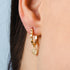 Medalion Charm Earrings