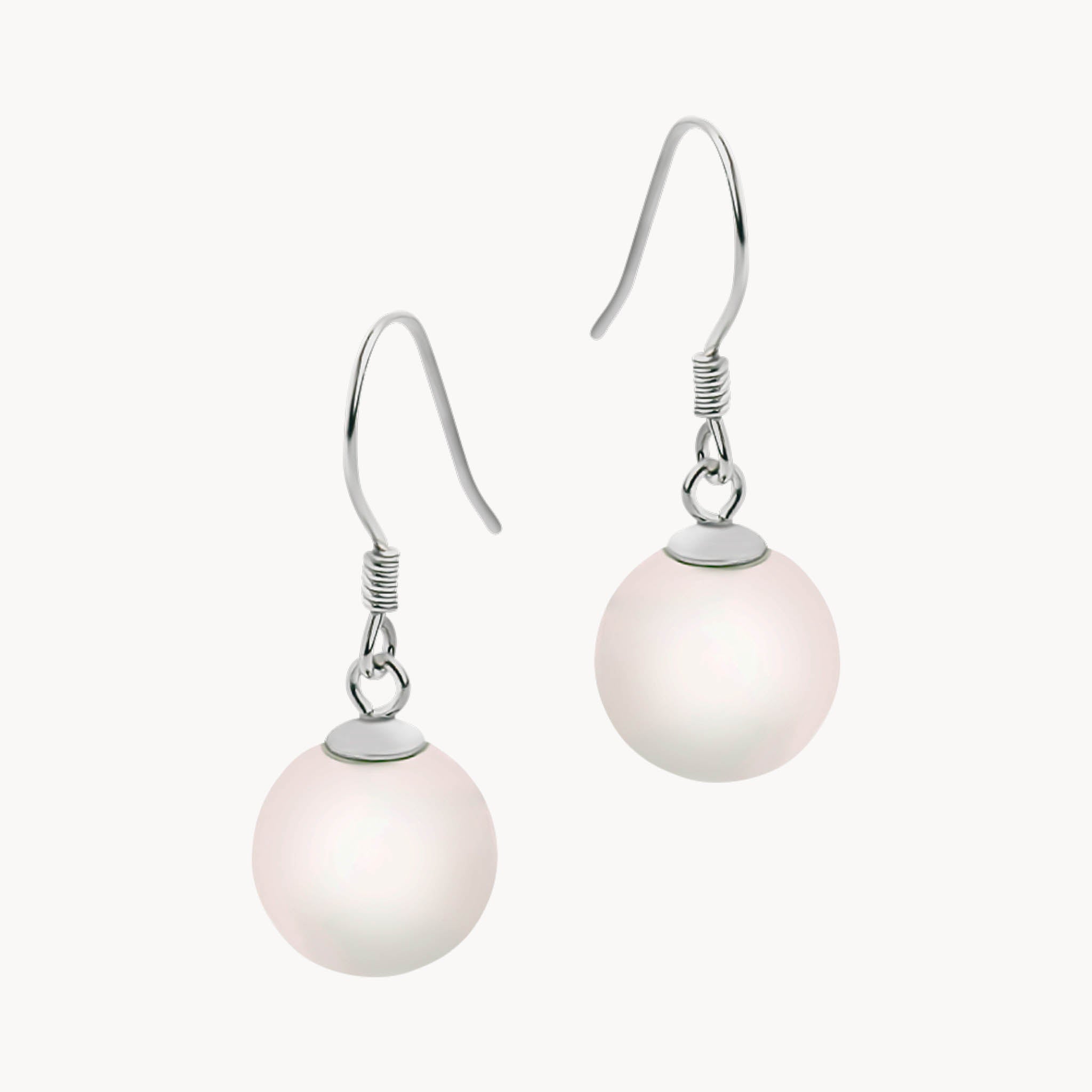 Yara single pearl drop earrings